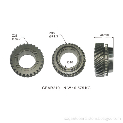 Auto parts Manual gearbox parts Transmission Gear